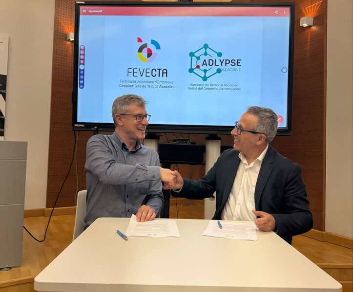 FEVECTA i ADLYPSE Alacant acorden promoure l'emprenedoria cooperativa per a reforçar un desenvolupament econòmic més sostenible i arrelat al territori